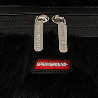 SPRAYGROUND® DUFFLE FUR CRAY BLACK MINI DUFFLE