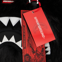 SPRAYGROUND® DUFFLE FUR CRAY BLACK MINI DUFFLE