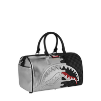 SPRAYGROUND® DUFFLE SILVER SIDE DRIP MINI DUFFLE