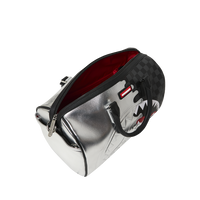 SPRAYGROUND® DUFFLE SILVER SIDE DRIP MINI DUFFLE