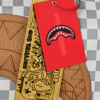SPRAYGROUND® MINI DUFFLE EMBOSSED CREAM CHECK MINI DUFFLE