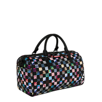 SPRAYGROUND® MINI DUFFLE CRAZY CHECK MINI DUFFLE