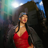 SPRAYGROUND® HAT SPLIT KNIT GRAFF BEANIE