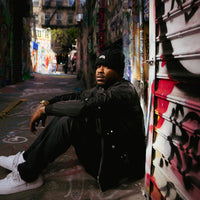 SPRAYGROUND® HAT BLACK KNIT PUFF BEANIE