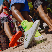 SPRAYGROUND® FOOTWEAR SHARKSLIDE: WHITE