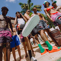 SPRAYGROUND® FOOTWEAR SHARKSLIDE: WHITE