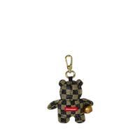 SPRAYGROUND® KEYCHAIN GOLD AND DANGEROUS BEAR CUB KEYCHAIN