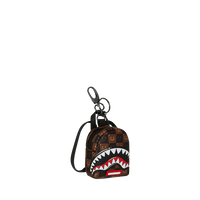 SPRAYGROUND® KEYCHAIN SHARKS IN PARIS GRIN & GRIND BACKPACK KEYCHAIN