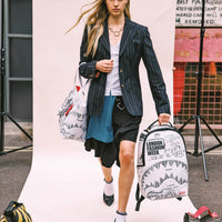 SPRAYGROUND® TOTE LFW SKETCHED BLACK AND WHITE TOTE