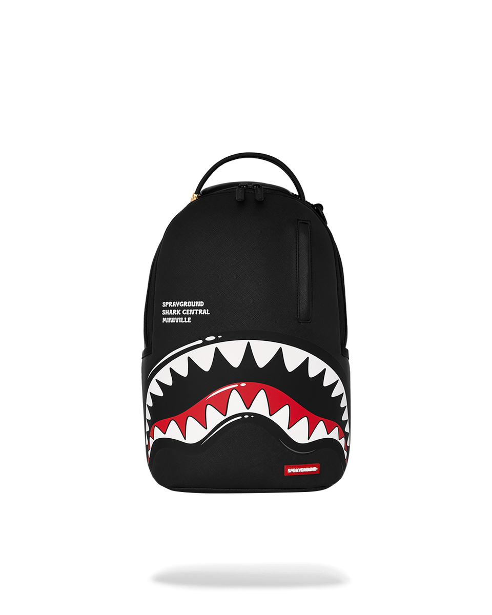 MINI DLX BACKPACK - SHARKS CENTRAL BUBBLE SHARK – SPRAYGROUND®