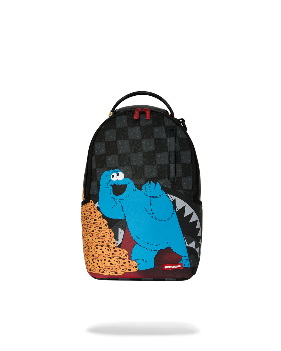 SESAME STREET COOKIE MONSTER STACK EM HIGH MINI DLX BACKPACK – SPRAYGROUND®