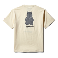 SPRAYGROUND® APPAREL SHORT SLEEVE GRAPHIC MONEY BEAR T-SHIRT (APRICOT)