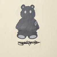 SPRAYGROUND® APPAREL SHORT SLEEVE GRAPHIC MONEY BEAR T-SHIRT (APRICOT)