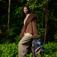 SPRAYGROUND® BACKPACK FOUNDATION LADY DEMERZEL ROBOTIC SHARK BACKPACK