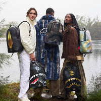 SPRAYGROUND® BACKPACK FOUNDATION LADY DEMERZEL ROBOTIC SHARK BACKPACK