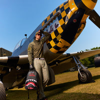 SPRAYGROUND® BACKPACK BOEING P-51 MUSTANG SHARKMOUTH BACKPACK