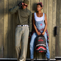 SPRAYGROUND® BACKPACK BOEING P-51 MUSTANG SHARKMOUTH BACKPACK