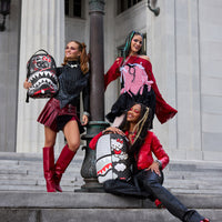 SPRAYGROUND® BACKPACK HELLO KITTY OFFICIAL COLLAB - BRICK WALL SPLIT BACKPACK