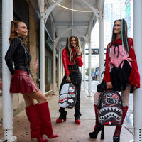 SPRAYGROUND® BACKPACK HELLO KITTY OFFICIAL COLLAB - BRICK WALL SPLIT BACKPACK