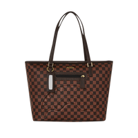 SPRAYGROUND® TOTE CORE EMBOSSED CHECK TOTE