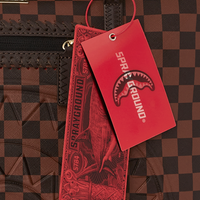 SPRAYGROUND® TOTE CORE EMBOSSED CHECK TOTE