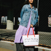 SPRAYGROUND® TOTE KEITH HARING BLUE PURSE TOTE