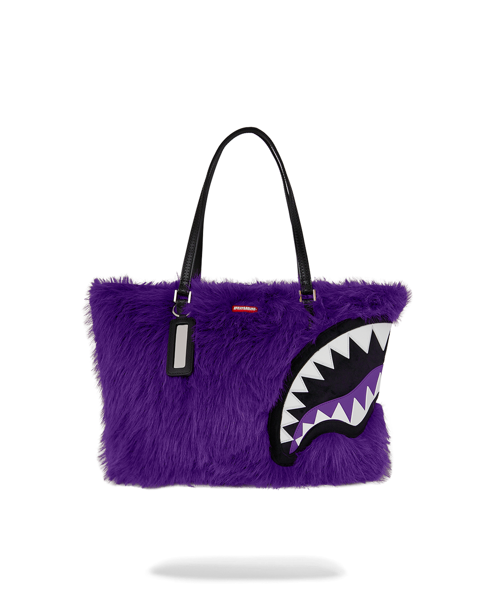 FURZILLA SHARK (PURP) TOTE – SPRAYGROUND®