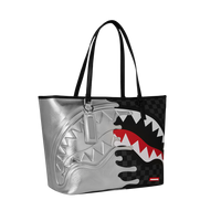 SPRAYGROUND® TOTE SILVER SIDE DRIP TOTE