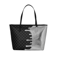 SPRAYGROUND® TOTE SILVER SIDE DRIP TOTE
