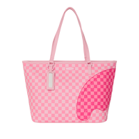 SPRAYGROUND® TOTE PINK SHARKS IN PARIS PATCH TOTE