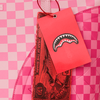 SPRAYGROUND® TOTE PINK SHARKS IN PARIS PATCH TOTE