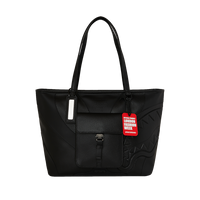 SPRAYGROUND® TOTE LFW BLACK POCKET TOTE