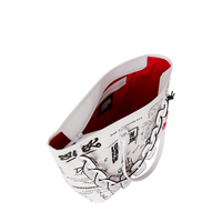 SPRAYGROUND® TOTE LFW SKETCHED BLACK AND WHITE TOTE