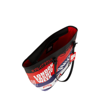SPRAYGROUND® TOTE LFW RED WHITE BLUE GRAFFITI TOTE