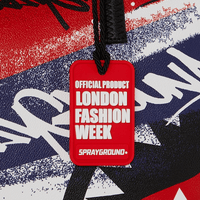 SPRAYGROUND® TOTE LFW RED WHITE BLUE GRAFFITI TOTE