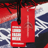 SPRAYGROUND® TOTE LFW RED WHITE BLUE GRAFFITI TOTE