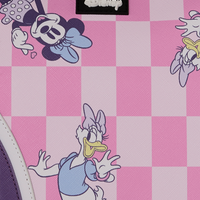 DISNEY MINNIE DAISY CHECK TOTE