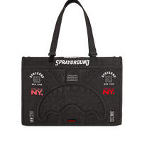 SPRAYGROUND® TOTE GRID LOCKED TORTUGA TOTE