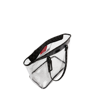 SPRAYGROUND® TOTE DRIP CHECK FULLY CLEAR TOTE