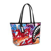 SPRAYGROUND® TOTE TAGGED UP PUFFER TOTE