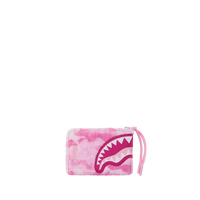 SPRAYGROUND® WALLET PINK CAMO FAUX FUR WALLET