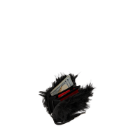 SPRAYGROUND® WALLET FUR CRAY BLACK WALLET