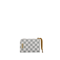 SPRAYGROUND® WALLET GRAFF EMBOSSED CREAM CHECK WALLET