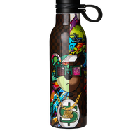 SPRAYGROUND® WATER BOTTLE MONEYBEAR SPLIT CHECK WATER BOTTLE