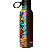 SPRAYGROUND® WATER BOTTLE MONEYBEAR SPLIT CHECK WATER BOTTLE