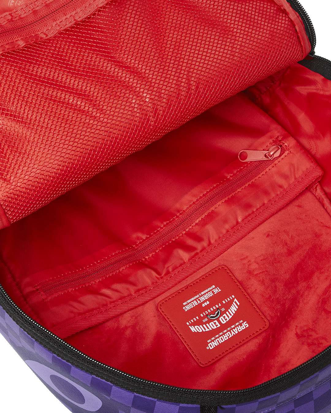 SPRAYGROUND® BACKPACK PURPLE SHARK SHARKS IN PARIS DLXSV BACKPACK