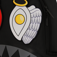 SPRAYGROUND® BACKPACK BLACK REMOVABLE EYES DLXSV BACKPACK