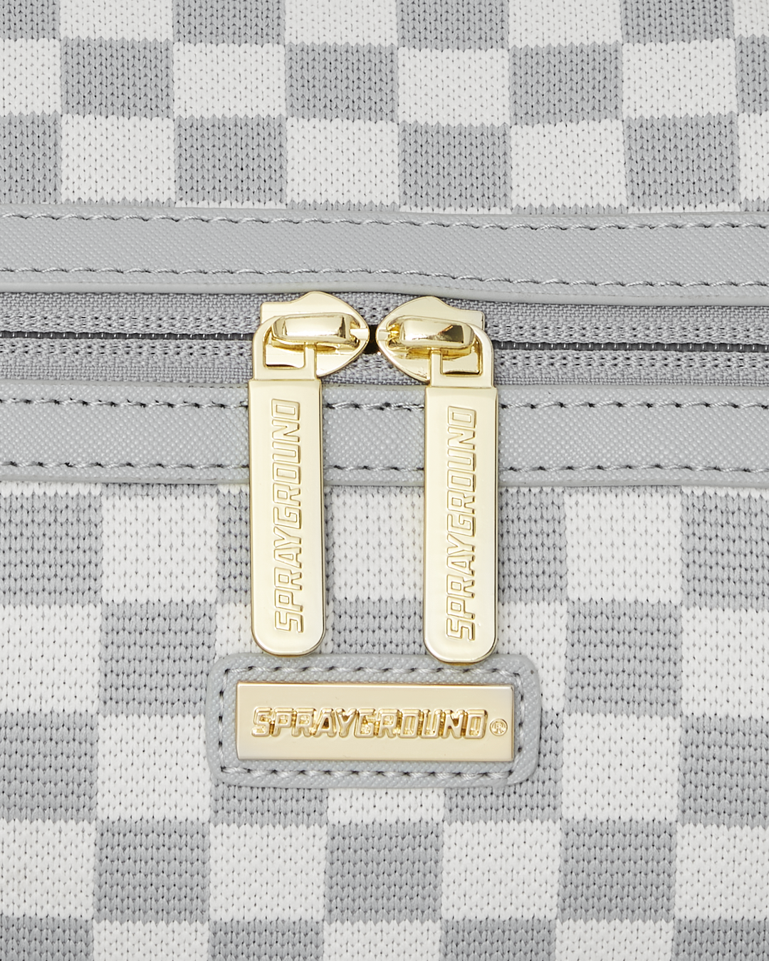 SPRAYGROUND® DUFFLE KNIT SHARKS IN PARIS IN CREAM MINI DUFFLE