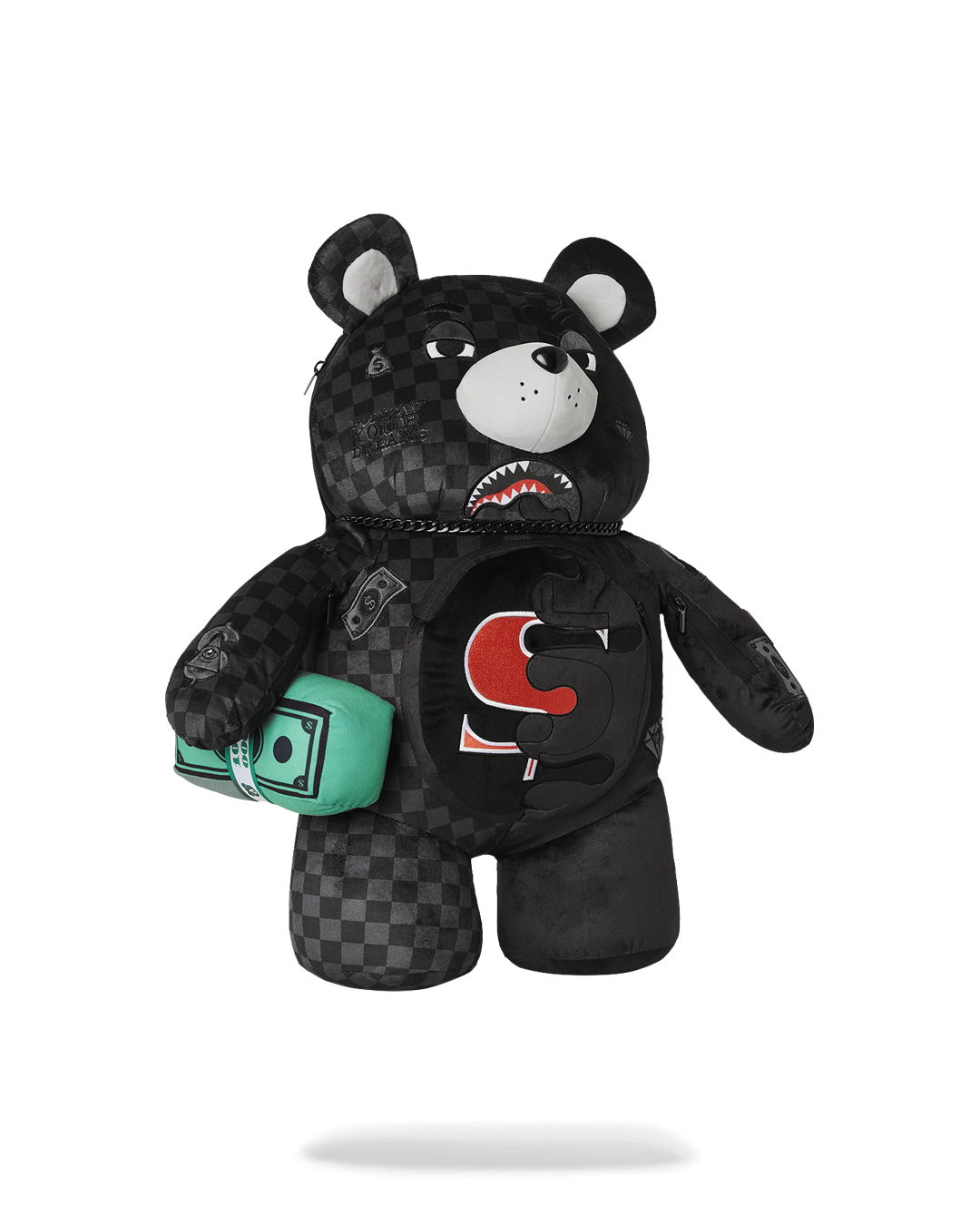 SPEED SHARK SIDE SWIPE MONEYBEAR TEDDY BEAR BACKPACK – SPRAYGROUND®