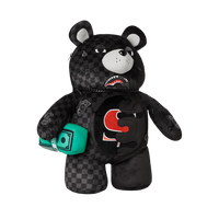SPRAYGROUND® BACKPACK UNFINISHED SHARK MONEYBEAR TEDDY BEAR BACKPACK